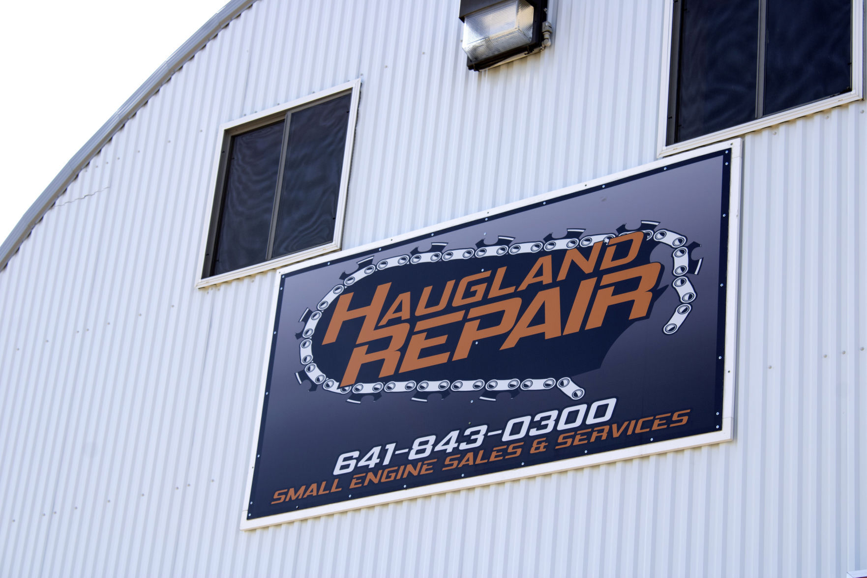 Haugland Sign